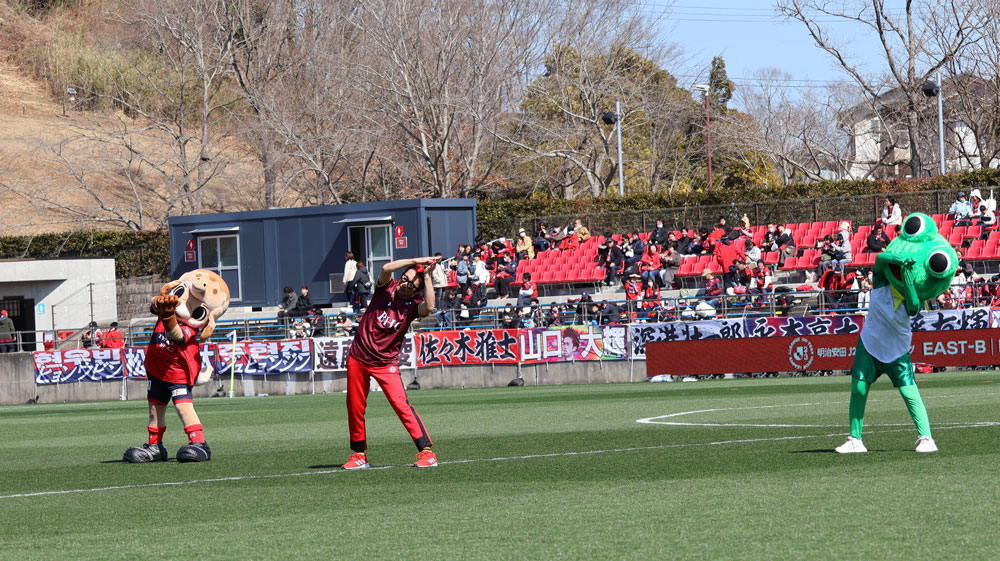 体操披露の様子